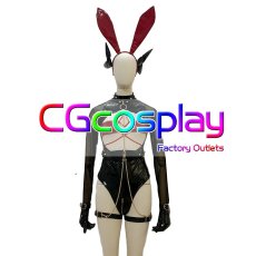 画像2: アズールレーン　レーゲンスブルク　バニーガール　コスプレ衣装 (2)