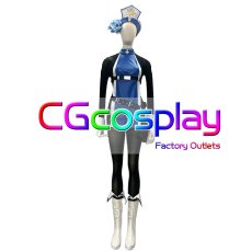 画像1: 勝利の女神：NIKKE　メイデン：アイスローズ　コスプレ衣装 (1)
