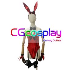 画像2: デート・ア・ライブ　時崎狂三　バニーVer.　コスプレ衣装 (2)