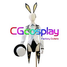 画像2: ブルーアーカイブ　黒崎コユキ　バニーガール　コスプレ衣装 (2)