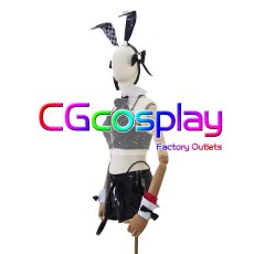 画像1: バーチャルYouTuber　VTuber　宝鐘マリン　バニー　コスプレ衣装 (1)