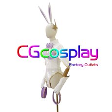 画像1: 機動戦士ガンダムSEED　ラクス・クライン　バニーVer.　コスプレ衣装 (1)