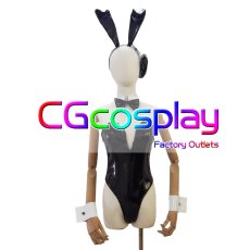 画像2: アズールレーン　ヒンデンブルク　バニーガール　コスプレ衣装 (2)