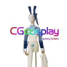 画像1: ブルーアーカイブ　飛鳥馬トキ　バニーガール　コスプレ衣装 (1)