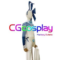 画像2: ブルーアーカイブ　飛鳥馬トキ　バニーガール　コスプレ衣装 (2)