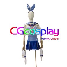 画像2: 勝利の女神：NIKKE　アンカー　水着　コスプレ衣装 (2)