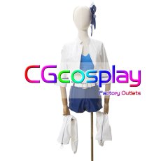 画像1: Fate/Grand Order　FGO　アルトリア・キャスター　レーシングVer.　コスプレ衣装 (1)