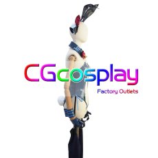 画像1: ブルーアーカイブ　天雨アコ　バニーガール　コスプレ衣装 (1)