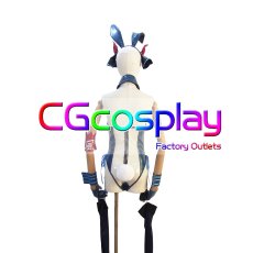 画像3: ブルーアーカイブ　天雨アコ　バニーガール　コスプレ衣装 (3)