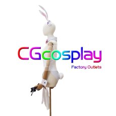 画像4: ブルーアーカイブ　聖園ミカ　バニーガール　コスプレ衣装 (4)