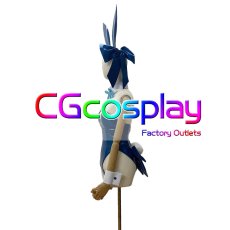 画像1: ブルーアーカイブ　飛鳥馬トキ　バニーガール　コスプレ衣装 (1)