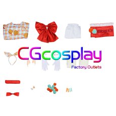 画像3: アークナイツ　テンニンカ(Myrtle)　にぎやかなお祭り　太鼓の達人コラボ　コスプレ衣装 (3)