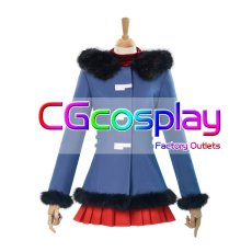 画像1: 新世紀エヴァンゲリオン　綾波レイ　コート姿　コスプレ衣装 (1)