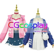 画像1: バーチャルYouTuber　VTuber　フワワ・アビスガード(Fuwawa Abyssgard)　モココ・アビスガード(Mococo Abyssgard)　コスプレ衣装 (1)