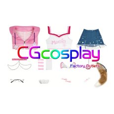 画像5: バーチャルYouTuber　VTuber　フワワ・アビスガード(Fuwawa Abyssgard)　モココ・アビスガード(Mococo Abyssgard)　コスプレ衣装 (5)
