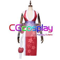 画像2: ストリートファイター6　不知火舞　コスプレ衣装 (2)