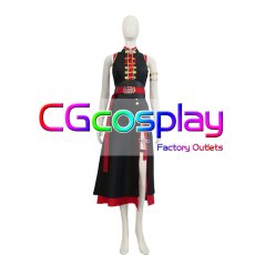 画像2: バーチャルYouTuber　VTuber　鷹嶺ルイ　中華風衣装　コスプレ衣装 (2)