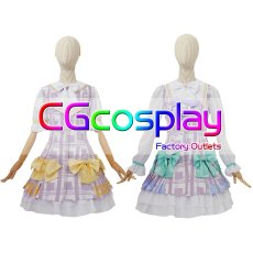 画像3: ラブライブ！蓮ノ空女学院スクールアイドルクラブ　日野下花帆　乙宗梢　Holiday∞Holiday　Tragic Drops　コスプレ衣装 (3)