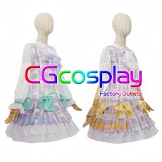 画像1: ラブライブ！蓮ノ空女学院スクールアイドルクラブ　日野下花帆　乙宗梢　Holiday∞Holiday　Tragic Drops　コスプレ衣装 (1)