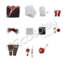 画像4: 勝利の女神：NIKKE　ラピ　晴れ着　コスプレ衣装 (4)