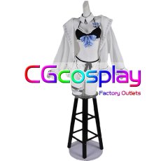 画像2: バーチャルYouTuber　VTuber　兎田ぺこら　ホロナツパラダイス　コスプレ衣装 (2)