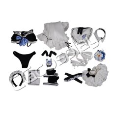 画像7: バーチャルYouTuber　VTuber　兎田ぺこら　ホロナツパラダイス　コスプレ衣装 (7)