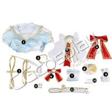 画像4: ラブライブ！サンシャイン!!　黒澤ダイヤ　黒澤ルビィ　桜内梨子　ラグジュアリークルーズ編　覚醒後　コスプレ衣装 (4)