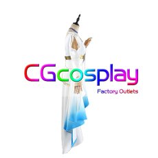 画像1: Re:ゼロから始める異世界生活　エミリア　プリステラの宴　コスプレ衣装 (1)