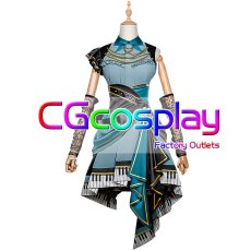 画像2: プロジェクトセカイ カラフルステージ！ feat. 初音ミク　日野森雫　ファシネイティング・アイドル　おまんじゅうでリラックス♪　コスプレ衣装 (2)