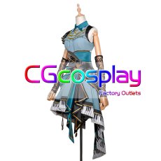 画像1: プロジェクトセカイ カラフルステージ！ feat. 初音ミク　日野森雫　ファシネイティング・アイドル　おまんじゅうでリラックス♪　コスプレ衣装 (1)