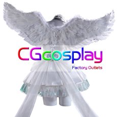 画像1: パンティ&ストッキングwithガーターベルト　ストッキング　天使　コスプレ衣装 (1)