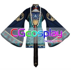 画像2: VOCALOID　初音ミク　キョンシー　コスプレ衣装 (2)