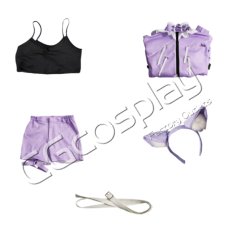 画像4: バーチャルYouTuber　VTuber　猫又おかゆ　メンバーシップ限定衣装　コスプレ衣装 (4)