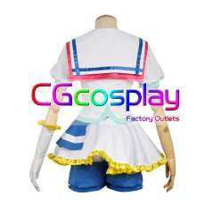 画像2: ラブライブ! School idol project　サンシャイン!!　Aqours（アクア） Sunshine！ 青空Jumping Heart　国木田花丸　コスプレ衣装 (2)
