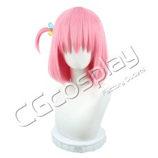 画像1: ぼっち・ざ・ろっく!　後藤ひとり　コスプレウィッグ　コスプレ衣装 (1)