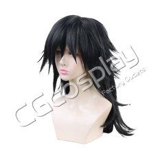 画像2: 鬼滅の刃　冨岡義勇　コスプレウィッグ　コスプレ衣装 (2)