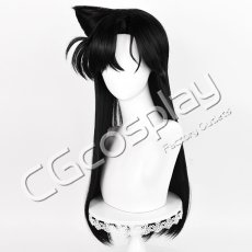 画像3: コナン　毛利蘭　コスプレウィッグ　コスプレ衣装 (3)