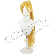 画像1: HUGっと!プリキュア　輝木ほまれ(キュアエトワール)　変身後　コスプレウィッグ　コスプレ衣装 (1)
