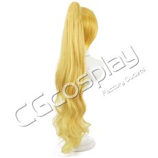 画像2: HUGっと!プリキュア　輝木ほまれ(キュアエトワール)　変身後　コスプレウィッグ　コスプレ衣装 (2)
