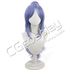 画像1: ドキドキ!プリキュア　菱川六花(キュアダイヤモンド)　変身後　コスプレウィッグ　コスプレ衣装 (1)