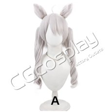 画像1: バーチャルYouTuber　Vtuber　獅白ぼたん　地雷系衣装　コスプレウィッグ　コスプレ衣装 (1)