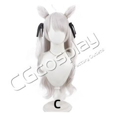 画像3: バーチャルYouTuber　Vtuber　獅白ぼたん　地雷系衣装　コスプレウィッグ　コスプレ衣装 (3)