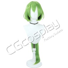 画像1: ずんだもん　ずんだもん　コスプレウィッグ　コスプレ衣装 (1)