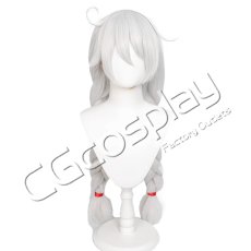 画像1: 崩壊3rd　キアナ・カスラナ　領域装・白練　コスプレウィッグ　コスプレ衣装 (1)