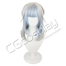 画像1: バーチャルYouTuber　VTuber　がうる・ぐら　初期2D　コスプレウィッグ　コスプレ衣装 (1)