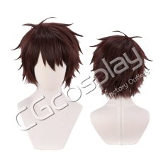 画像1: あんさんぶるスターズ！　守沢千秋　コスプレウィッグ　コスプレ衣装 (1)