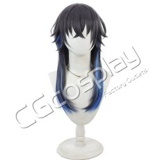画像1: バーチャルYouTuber　VTuber　一ノ瀬うるは　ウルフカット　コスプレウィッグ　コスプレ衣装 (1)