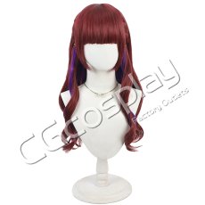 画像1: バーチャルYouTuber　VTuber　宝鐘マリン　コスプレウィッグ　コスプレ衣装 (1)