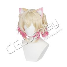 画像2: バーチャルYouTuber　VTuber　Mococo Abyssgard (モココ・アビスガード)　正月衣装　コスプレウィッグ　コスプレ衣装 (2)