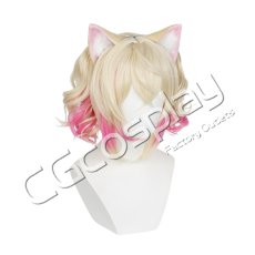 画像3: バーチャルYouTuber　VTuber　Mococo Abyssgard (モココ・アビスガード)　正月衣装　コスプレウィッグ　コスプレ衣装 (3)